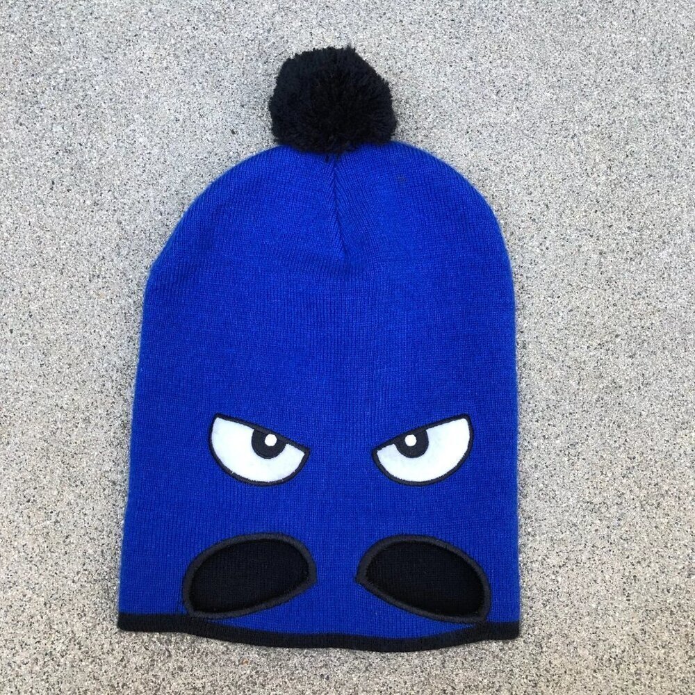 365 KIDS Garanimals Eyes Beanie 4-10 Years Blue Hat Cap Ski Snow Winter​​​​
